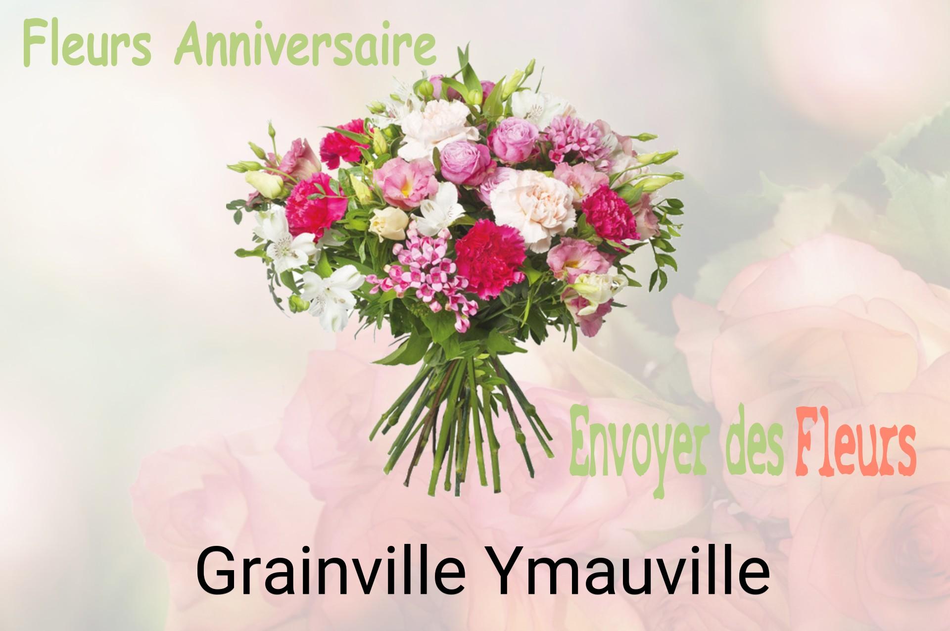 Bouquet de fleurs d’anniversaire livré à Grainville-Ymauville