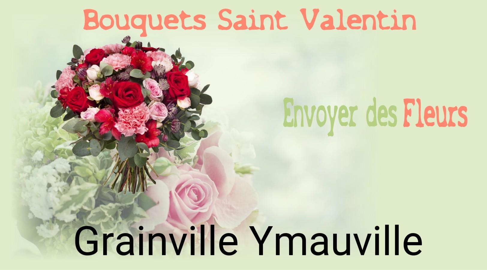 Roses de Saint-Valentin livrées à Grainville-Ymauville